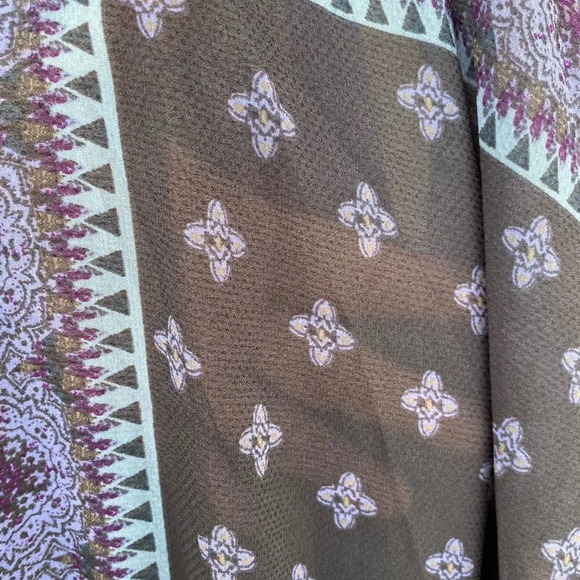 Free People Dusty Blue Santa Cruz Kimono small - Picture 3 of 13